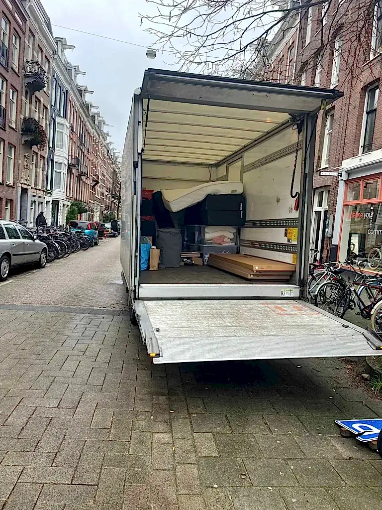 Verhuiswagen met chauffeur 3